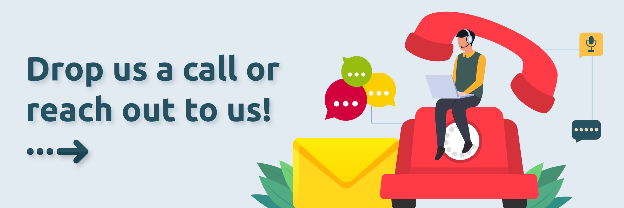 CTA banner to drop a call or reach out to a licensed money lender