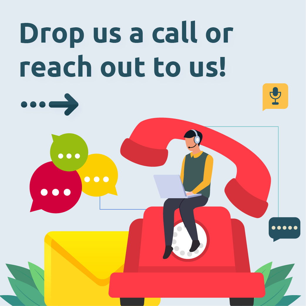 CTA banner to drop a call or reach out to a licensed money lender