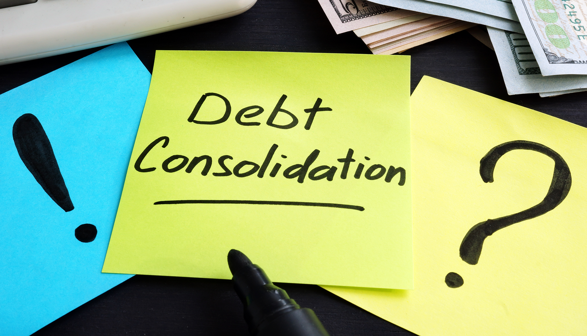 Can I do a partial consolidation of my outstanding debts